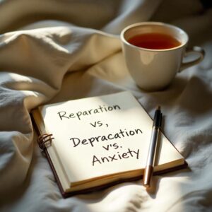 Difference Between Reparation, Deprecation, and Anxiety